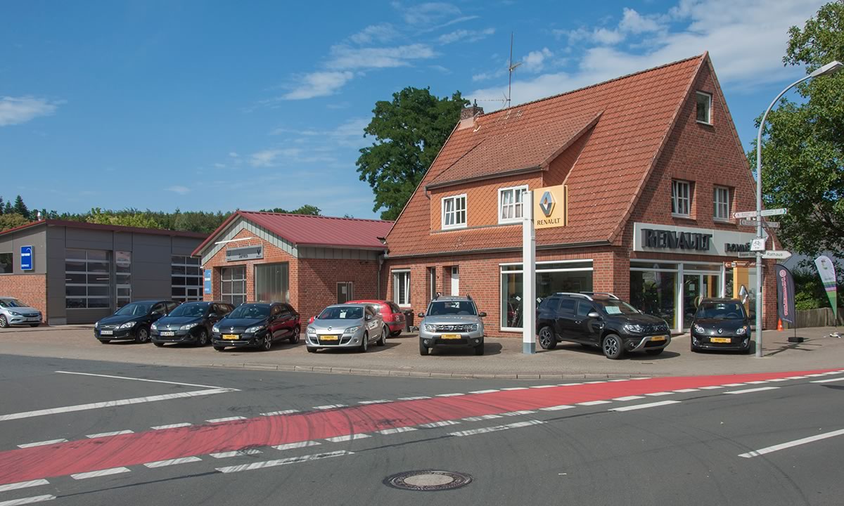 Autohaus Bomnüter, um 1930