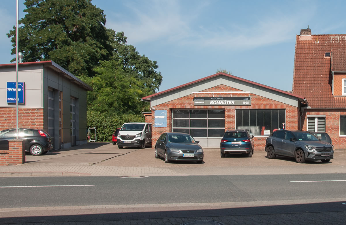 Autohaus Bomnüter, Werkstatt